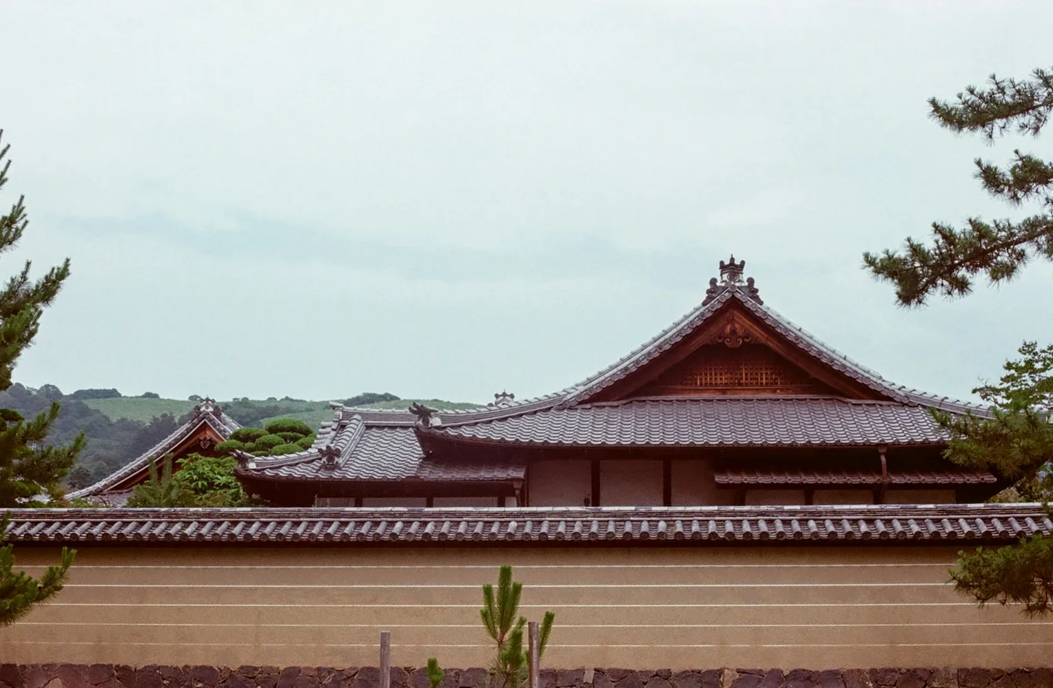 A view of the Nanzenji zen temple, from outside the walls.