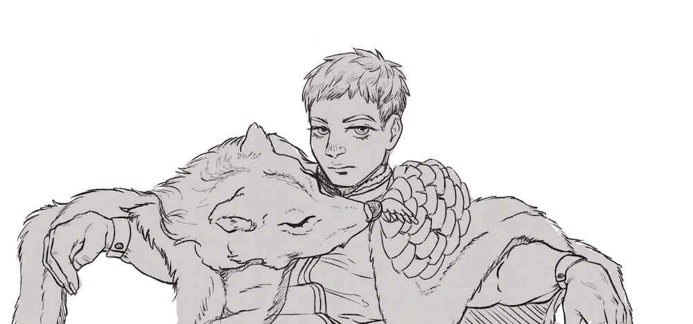Laios from Delicious in Dungeon - FanArt