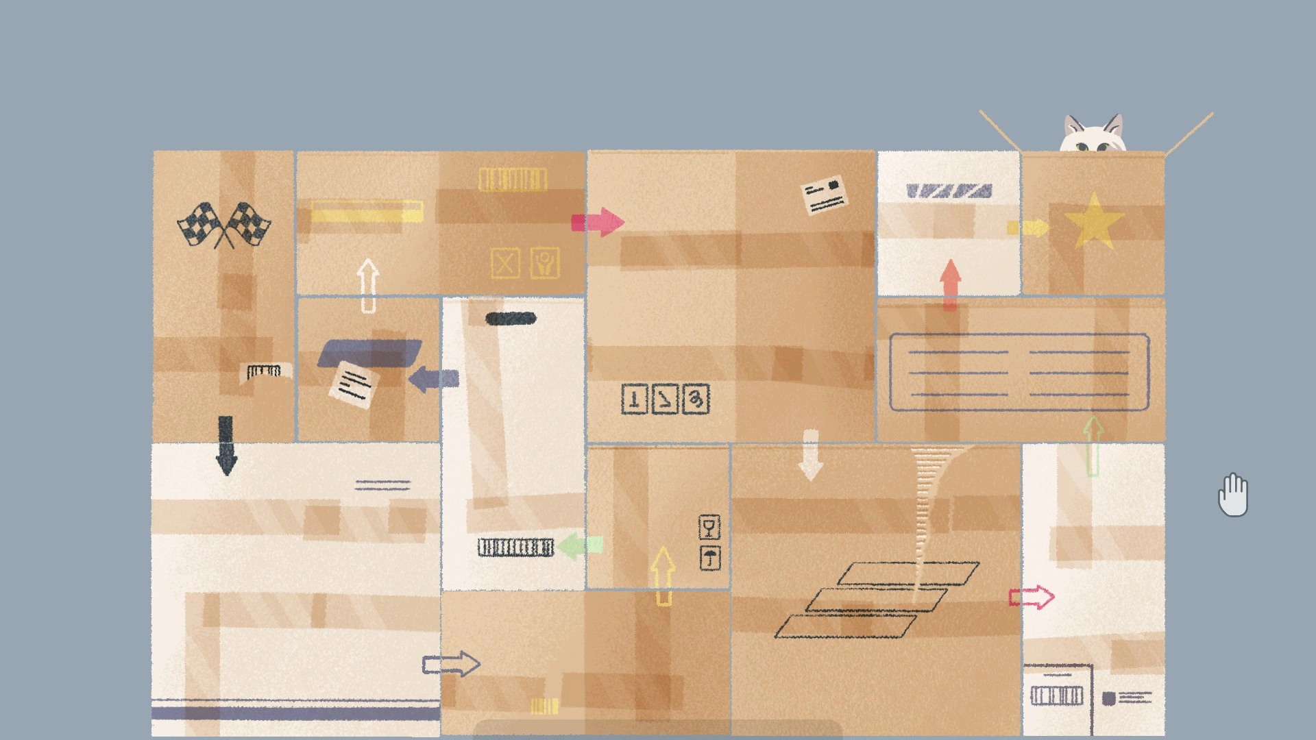A screenshot of A Little to the Left.