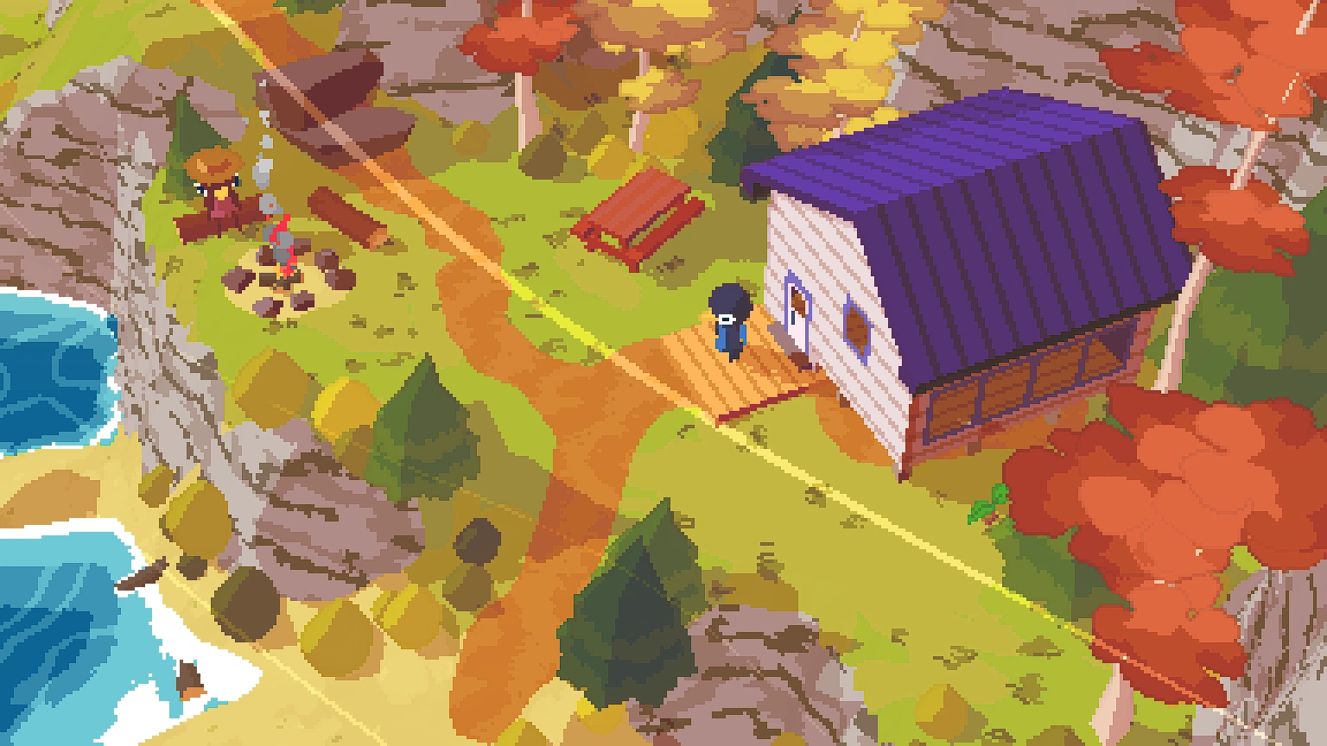 A screenshot of A Short Hike.