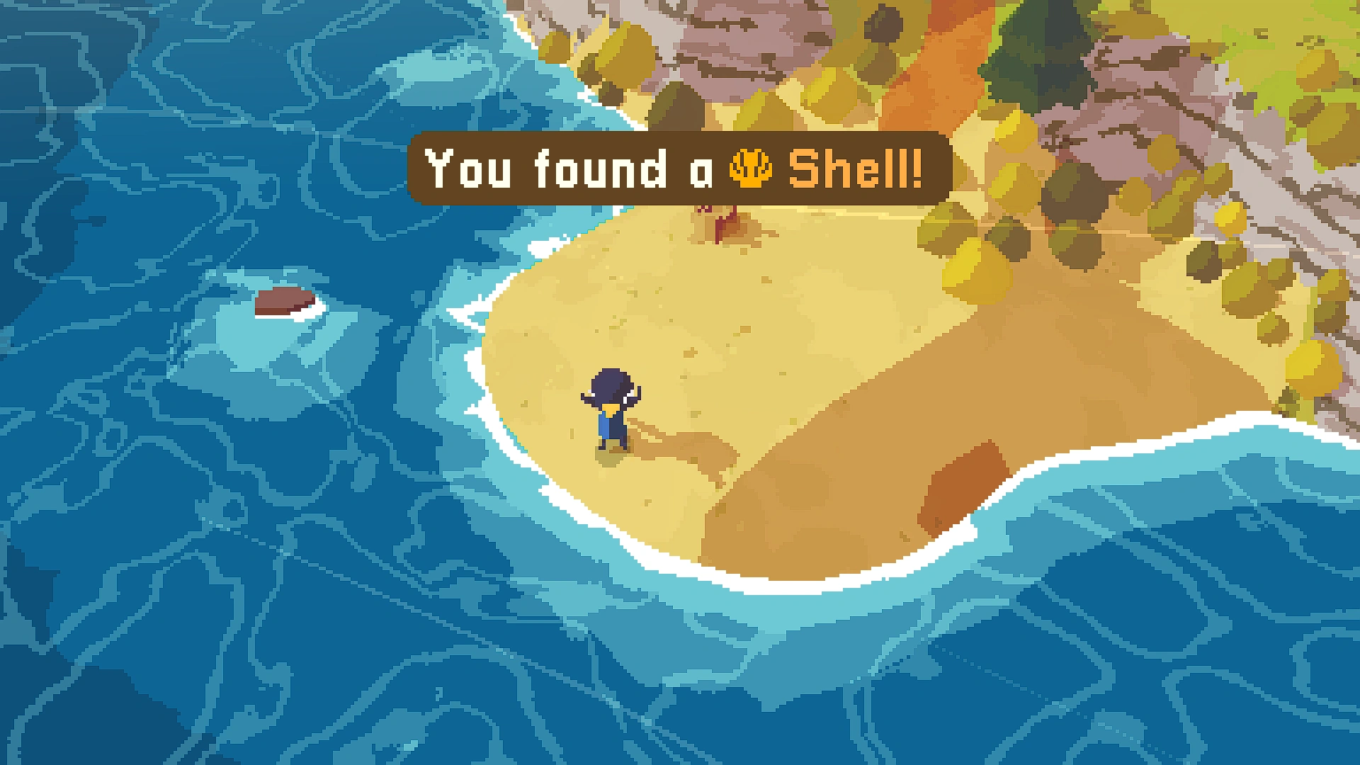 A screenshot of A Short Hike.