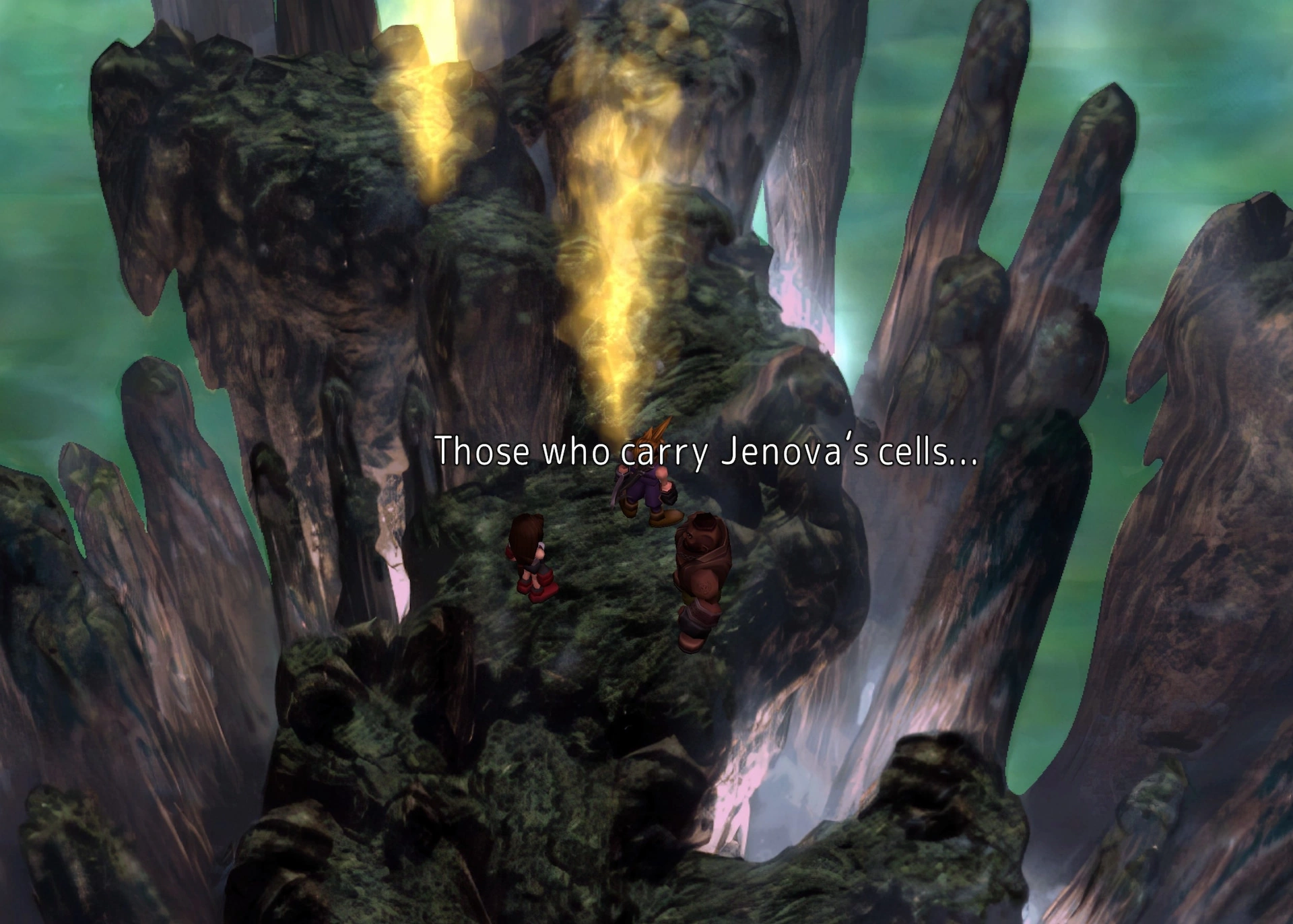 A screenshot of Final Fantasy 7.