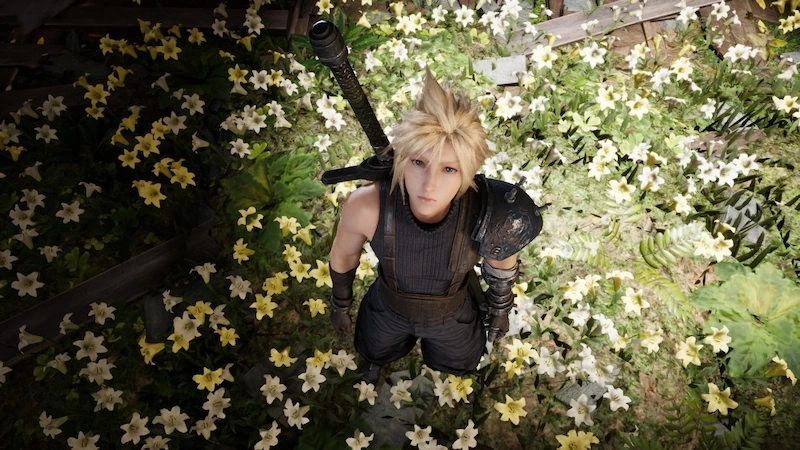 A screenshot of Final Fantasy 7 Remake.