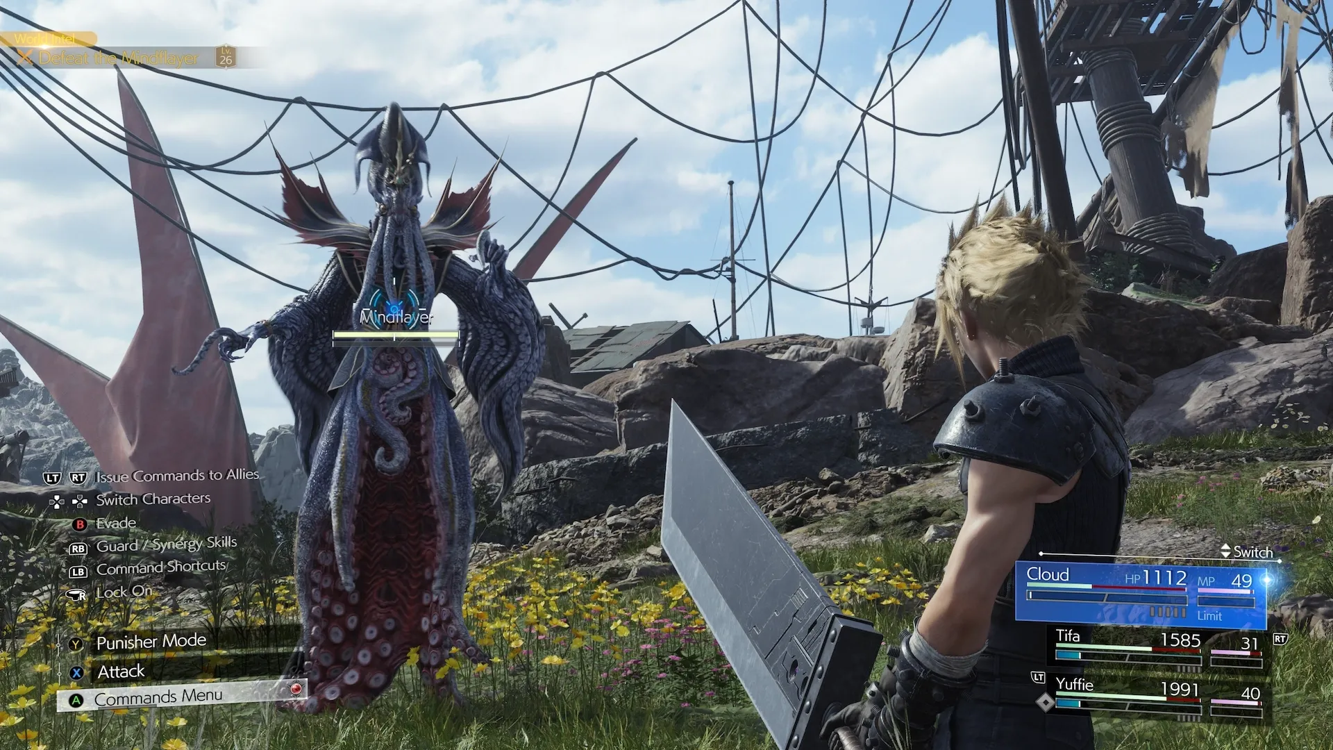 A screenshot of Final Fantasy 7 Rebirth.