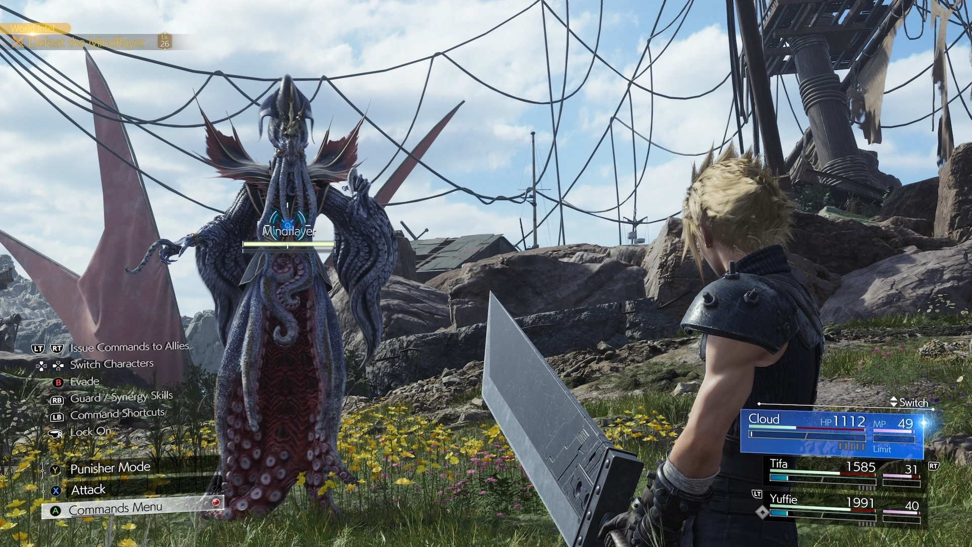 A screenshot of Final Fantasy 7 Rebirth.