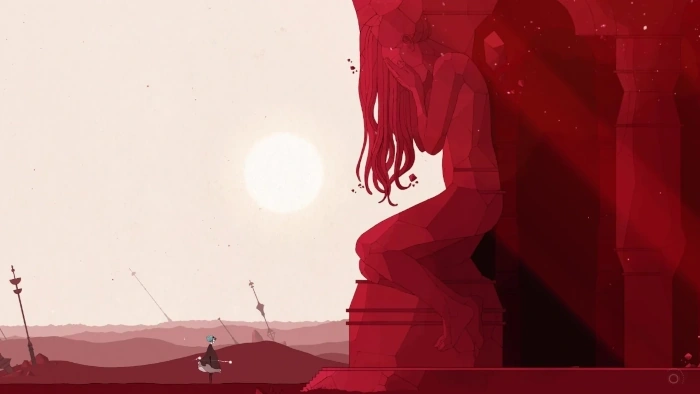 A screenshot of GRIS.