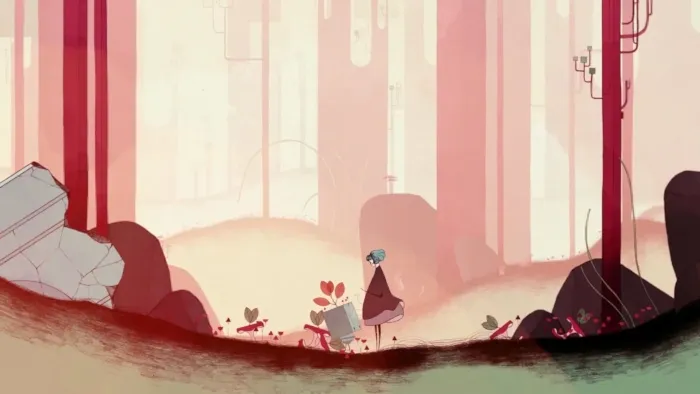 A screenshot of GRIS.