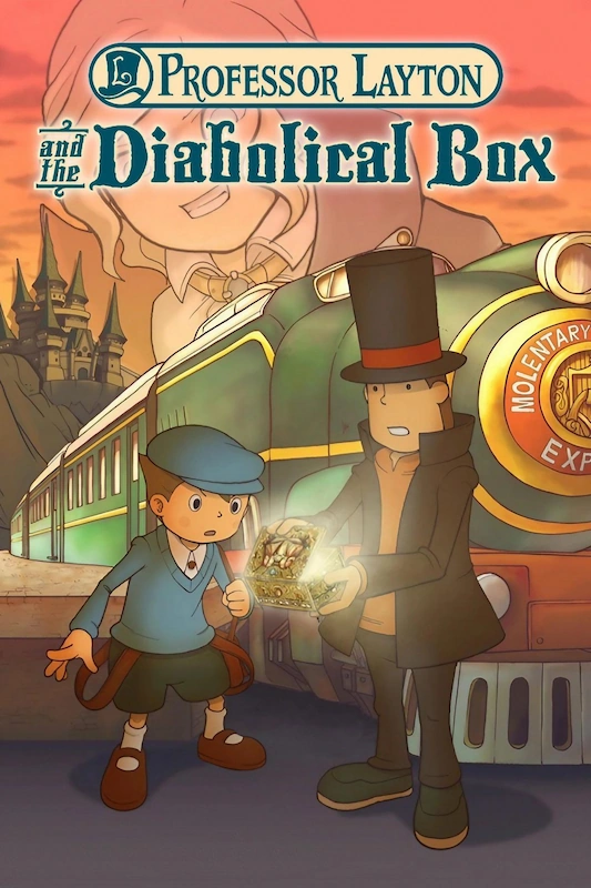Cover image for Professor Layton and the Diabol...