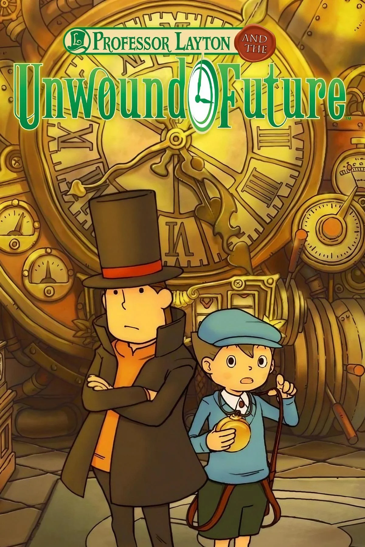 Cover image for Professor Layton and the Unwoun...