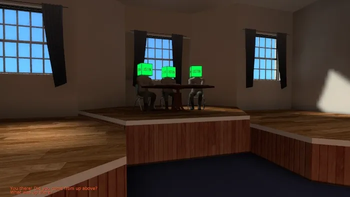 A screenshot from The Beginner's Guide.